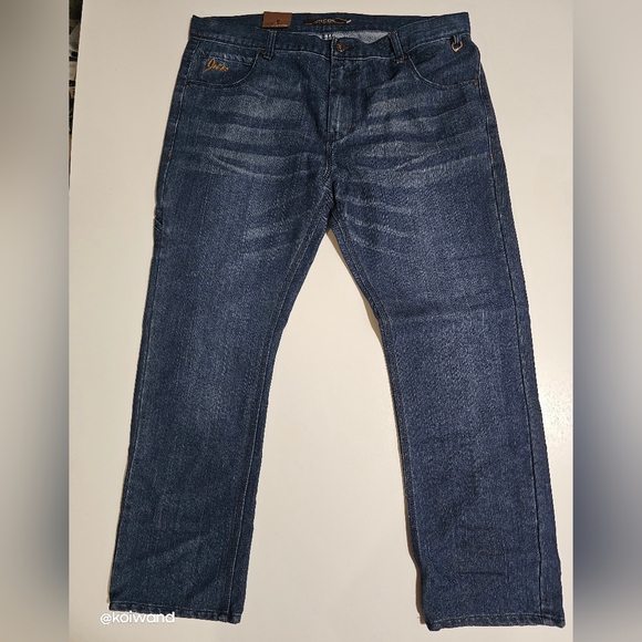 JNCO Other - JNCO 85 Jnco85 Vintage Blue Denim Tapered Leg Size 38x30L